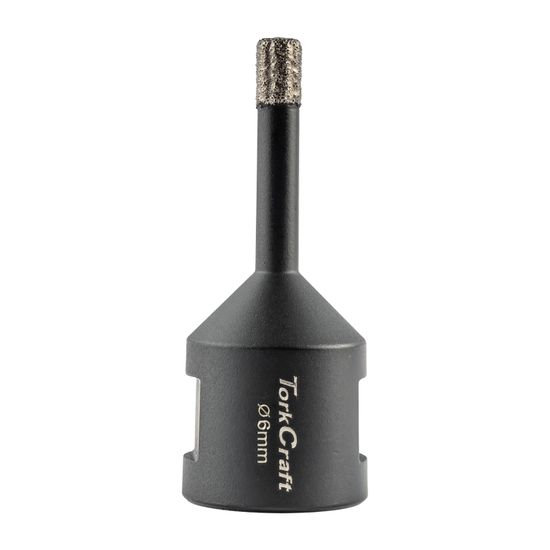 Diamond Core Bit 6mm X 32mm M14 X 60mm Vacuum Brazed
