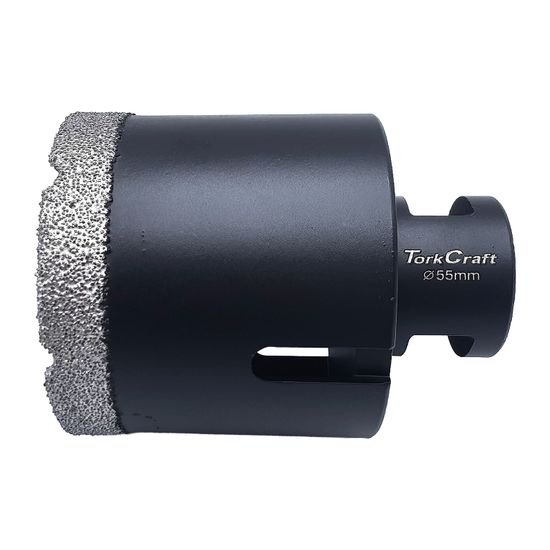 Diamond Core Bit 55mm X 50mm M14 X 70mm Vacuum Brazed