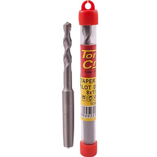 TORK CRAFT Pilot Drill Bit Taper Shank For Tct Core Bits Long