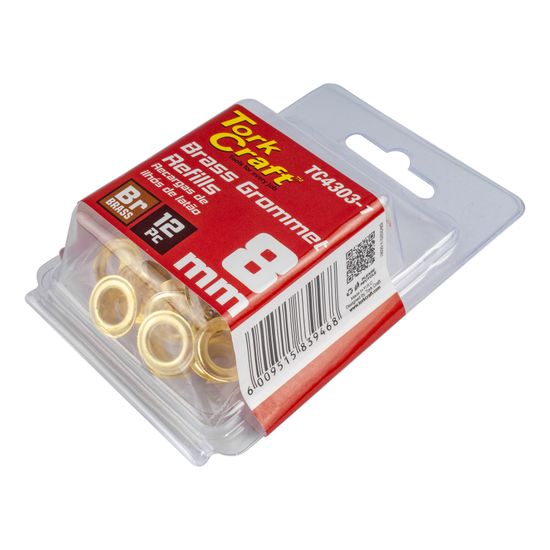 TORK CRAFT Spare Eyelets X 8mm 12pc For Tc4303