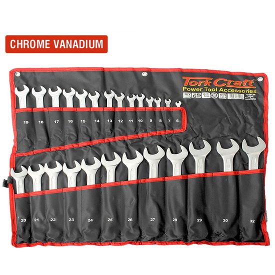 TORK CRAFT 26pcs Combination Spanner Set 6-32mm