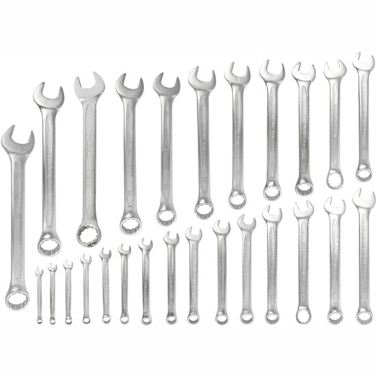 TORK CRAFT 26pcs Combination Spanner Set 6-32mm Deep Offset Jumbo Rack