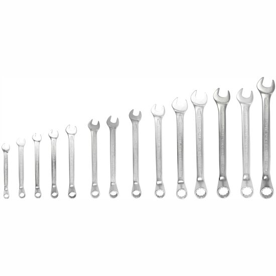 TORK CRAFT 14pcs Deep Offset Combination Spanner Set 8-24mm