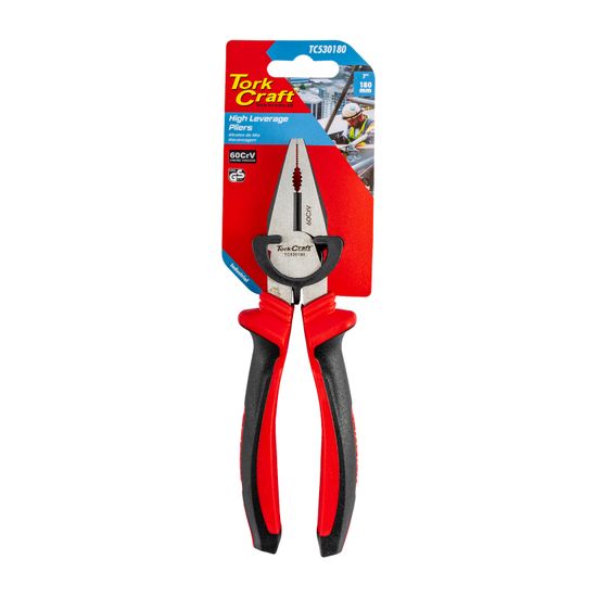TORK CRAFT Pliers Combination High Leverage Crv 180mm Indusrial