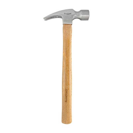 TORK CRAFT Hammer Claw 700g (24oz) Wooden Handle 280mm & Full Pol Head