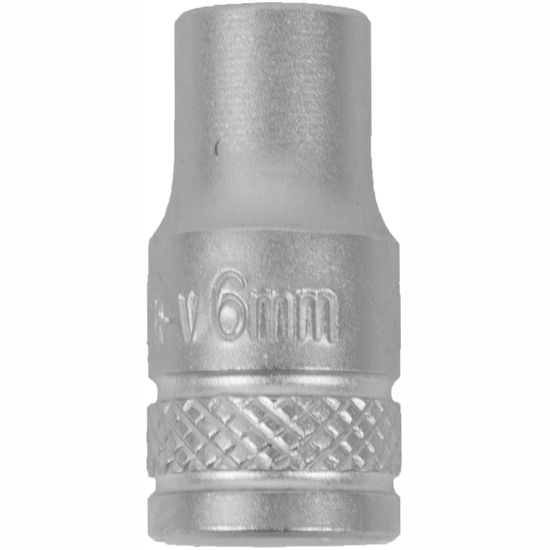 TORK CRAFT Socket 6mm 1/4' Drive Crv 12 Point