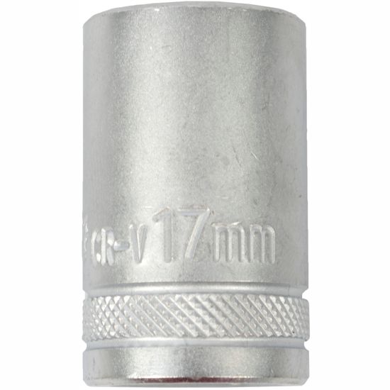 TORK CRAFT Socket 17mm X 23.8mm 1/2' Drive Crv 12 Point
