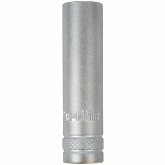 TORK CRAFT Socket 9mm 1/4' Dr Deep Socket Crv 12 Point