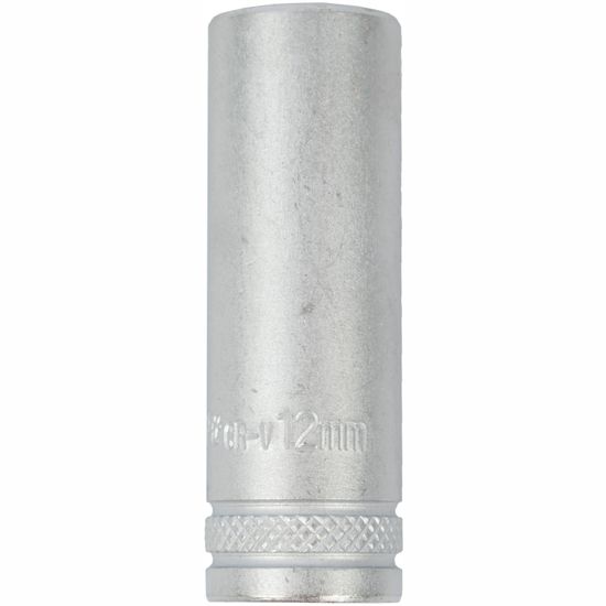 TORK CRAFT Socket 12mm 1/4' Dr Deep Socket Crv 12 Point
