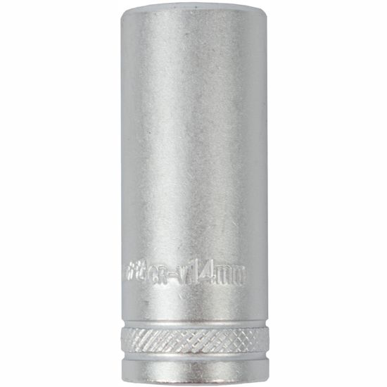 TORK CRAFT Socket 14mm 1/4' Dr Deep Socket Crv 12 Point
