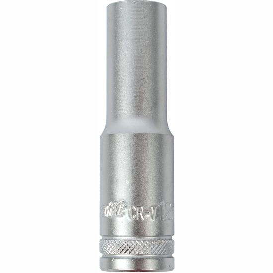 TORK CRAFT Socket 12mm 1/2' Dr Deep Socket Crv 12 Point