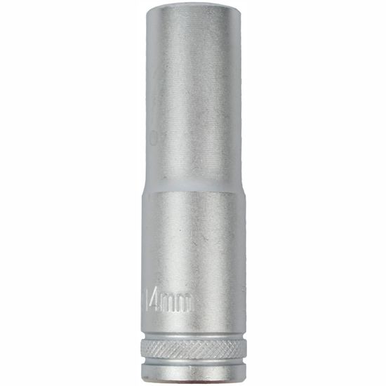 TORK CRAFT Socket 14mm 1/2' Dr Deep Socket Crv 12 Point