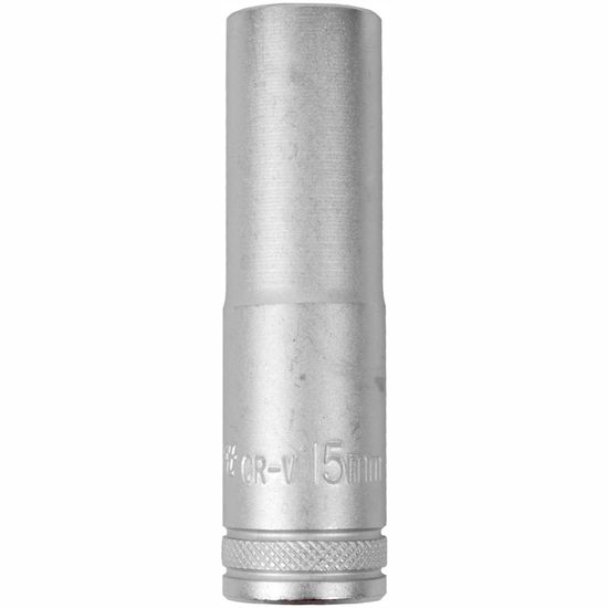 TORK CRAFT Socket 15mm 1/2' Dr Deep Socket Crv 12 Point