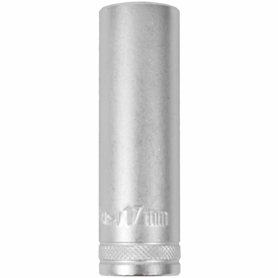 TORK CRAFT Socket 17mm 1/2' Dr Deep Socket Crv 12 Point