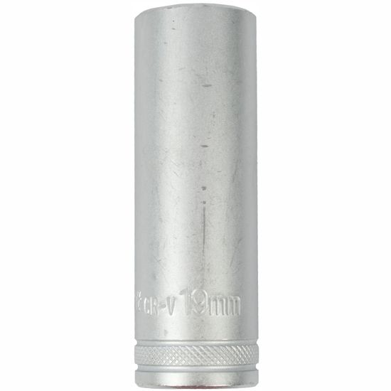 TORK CRAFT Socket 19mm 1/2' Dr Deep Socket Crv 12 Point