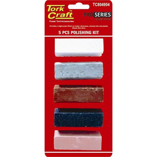 TORK CRAFT Polishing Compound Kit 5pce