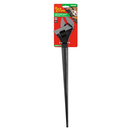 TORK CRAFT Adjustable Spud Wrench 300mm X 0-33mm Taper Handle