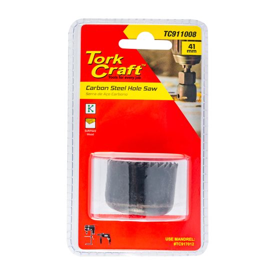 TORK CRAFT Hole Saw Carbon Steel 41mm