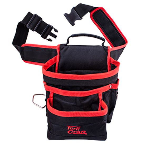 TORK CRAFT Tool Pouch Nylon With Belt 5 Pocket + Loops