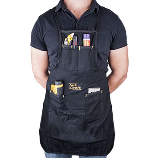 TORK CRAFT Work Apron W/5 Pocket Tool Holders