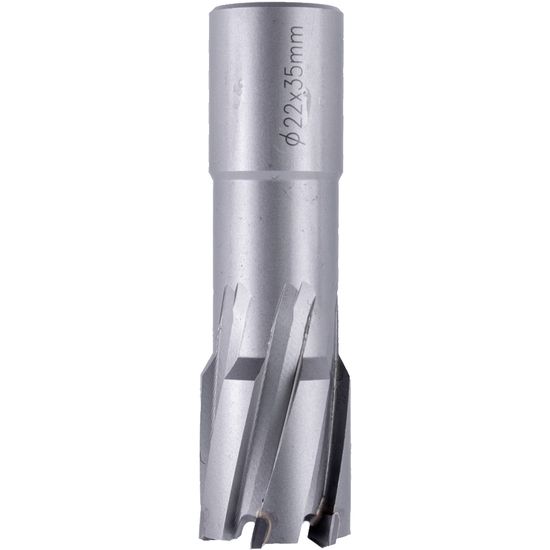 TORK CRAFT Annular Hole Cutter Tct 22 X 35mm Weld Shank 19.05mm