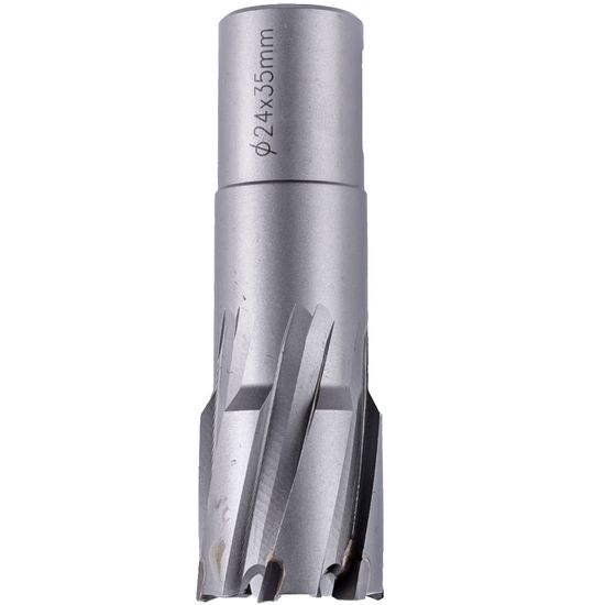 TORK CRAFT Annular Hole Cutter Tct 24 X 35mm Weld Shank 19.05mm