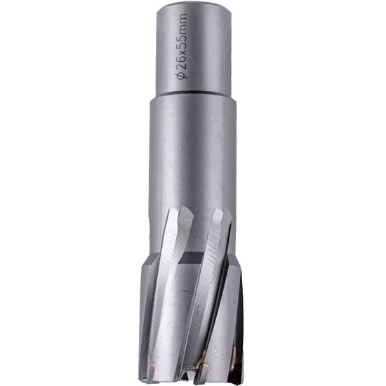 TORK CRAFT Annular Hole Cutter Tct 26 X 55mm Weld Shank 19.05mm