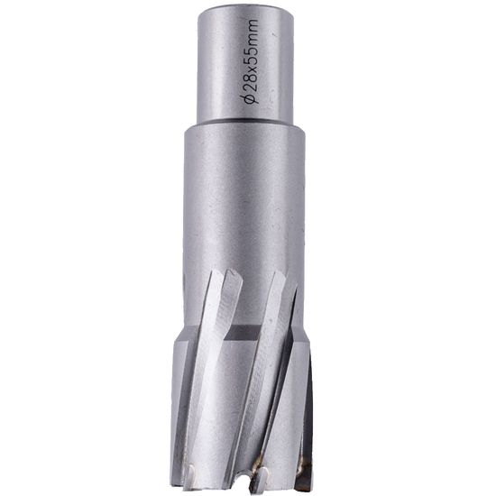 TORK CRAFT Annular Hole Cutter Tct 28 X 55mm Weld Shank 19.05mm