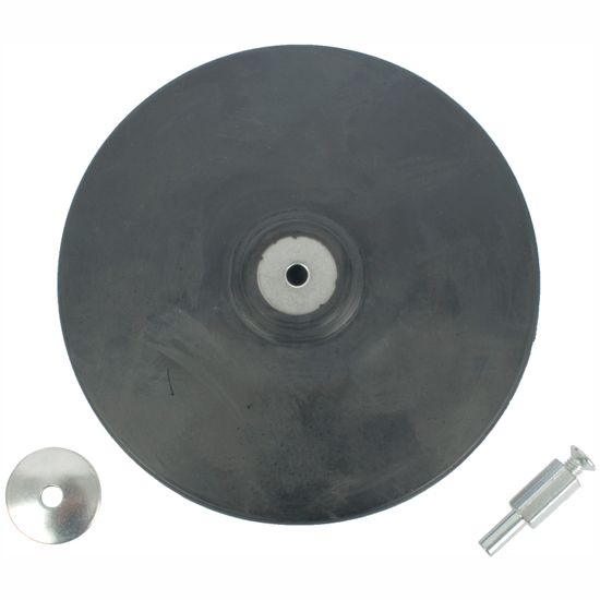 TORK CRAFT Backing Pad Rubber 150mm W/arbor