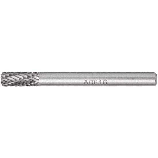 TORK CRAFT Rotary Burr Tungsten 6x16x6mm Cylindrical