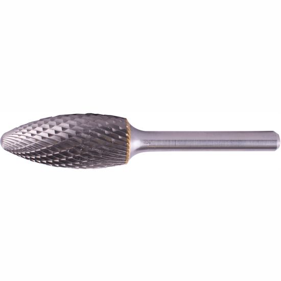 TORK CRAFT Rotary Burr Tungsten 16x36x6mm Round Point
