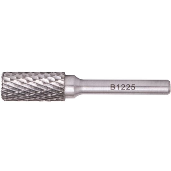 TORK CRAFT Rotary Burr Tungsten 12x25x6mm Cyl.w/bottom Cutter