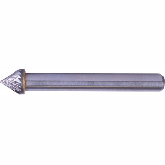 TORK CRAFT Rotary Burr Tungsten 8x7x6mm 60 Degree Cone