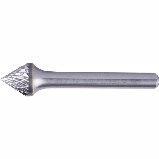 TORK CRAFT Rotary Burr Tungsten 12x10x6mm 60 Degree Cone