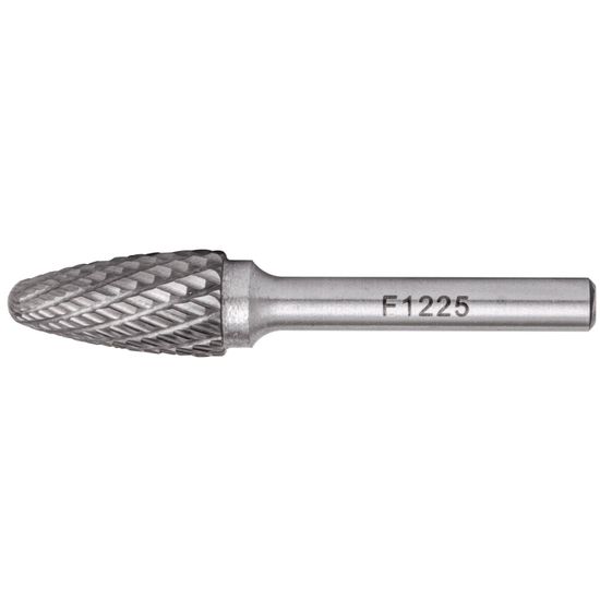 TORK CRAFT Rotary Burr Tungsten 12x25x6mm Conical Round Point