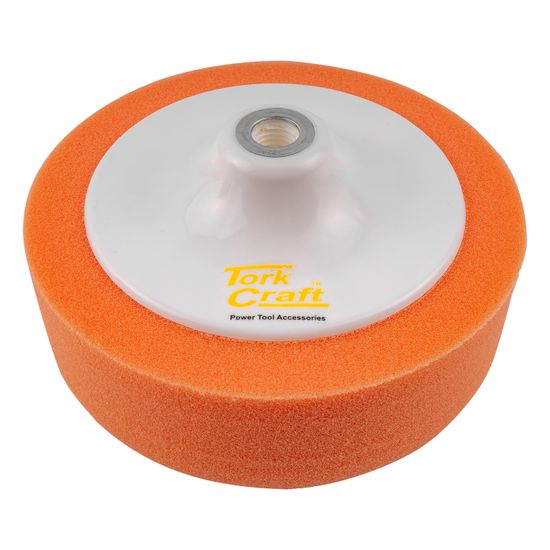 TORK CRAFT Compounding Sponge 150mm X M14 Standard Orange