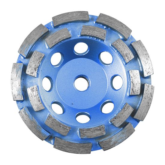 TORK CRAFT Dia. Cup Wheel 115mm X M14 Dbl Row Laser Welded