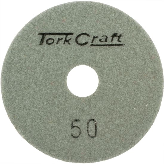 TORK CRAFT 100mm Diamond Polishing Pad 50 Grit Dry Use