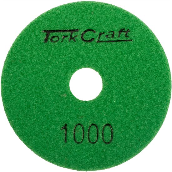 TORK CRAFT 100mm Diamond Polishing Pad 1000 Grit Dry Use