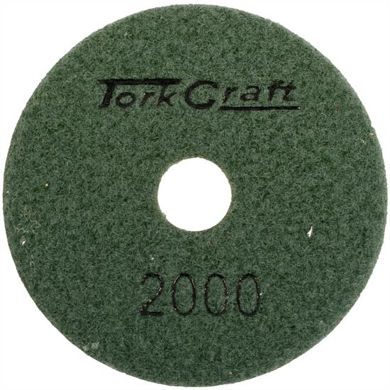 TORK CRAFT 100mm Diamond Polishing Pad 2000 Grit Dry Use