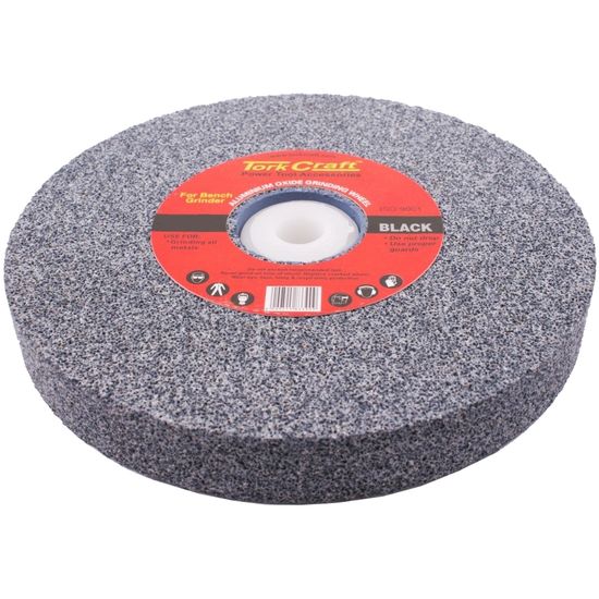 TORK CRAFT Grinding Wheel 250 X 40 X 50.8mm Bore Fine 60g Black