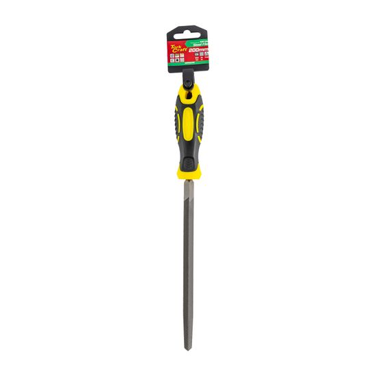 TORK CRAFT Steel File Tri/angle 200mm 2nd Cut