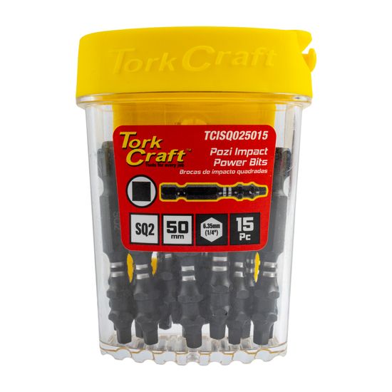 TORK CRAFT Impact Square Sq No.2 X 50mm Tic Tac Case Sq2