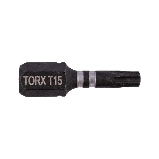 TORK CRAFT Torx Tx 15 Impact Insert Bit 25mm Bulk