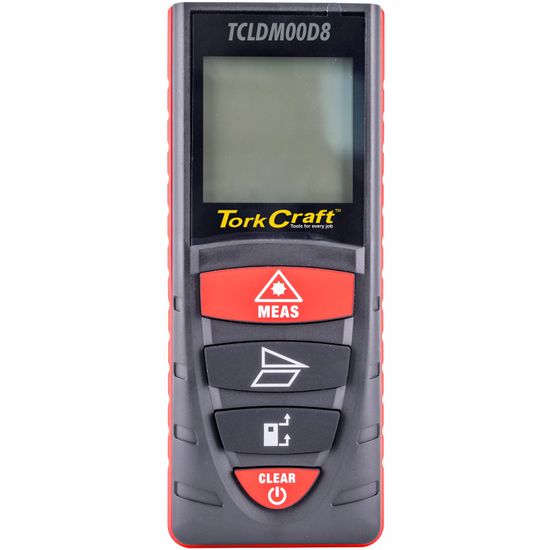 TORK CRAFT Laser Distance Meter 0.2 - 40m Min/max Incl. Aaa Batteries Contr