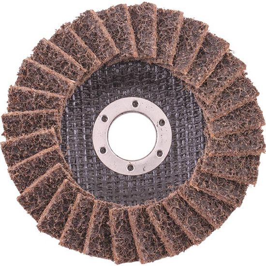 TORK CRAFT Flap Disc Non Woven 115x22 Coarse Yellow Tcfd