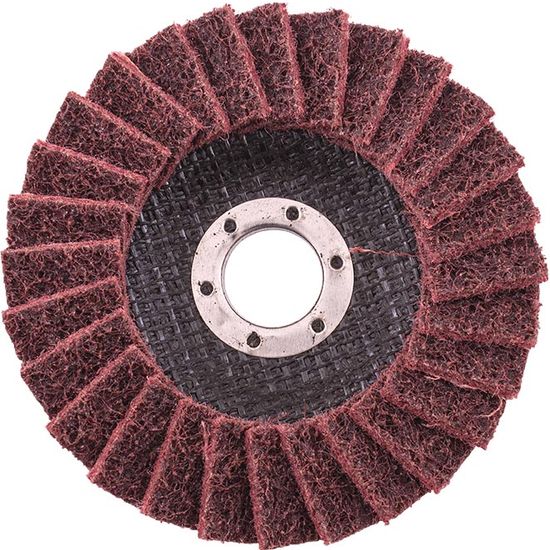 TORK CRAFT Flap Disc Non Woven 115x22 Medium Red Tcfd
