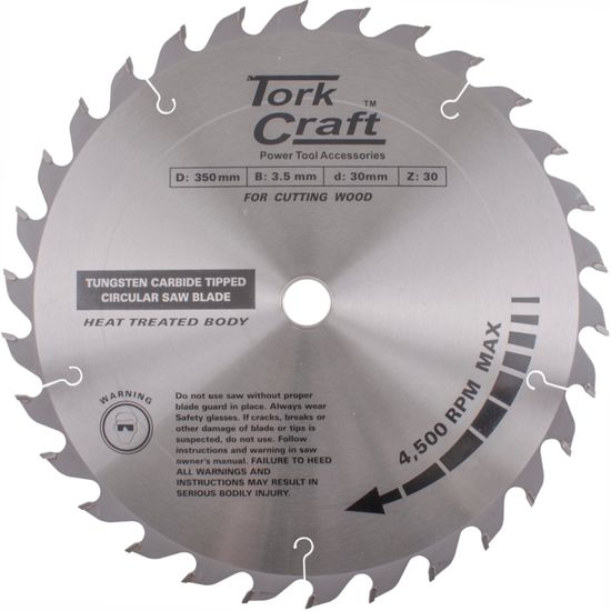 TORK CRAFT Blade Tct 350 X 30t 30/1 Profesional Industrial