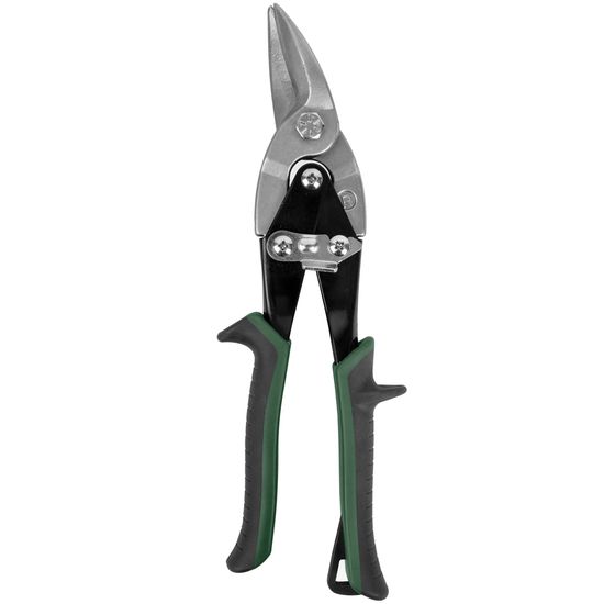 TORK CRAFT Tin Snip 260mm Right & Straight Cut Green