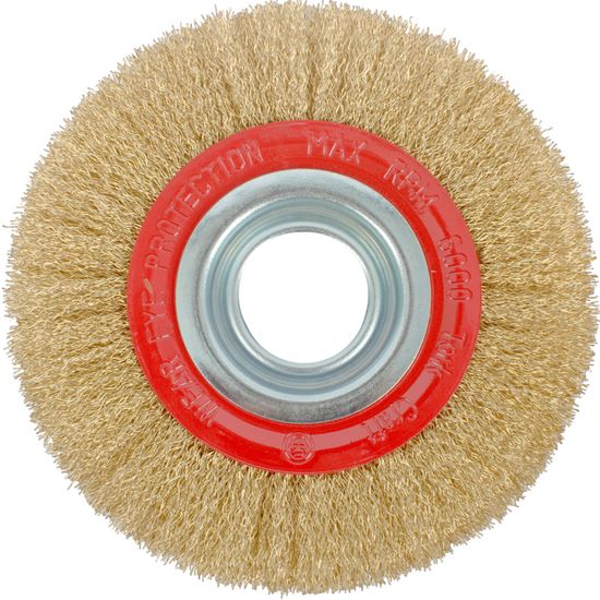 TORK CRAFT Wire Wheel Brush 150 X 25mm Bench Grinder Blister